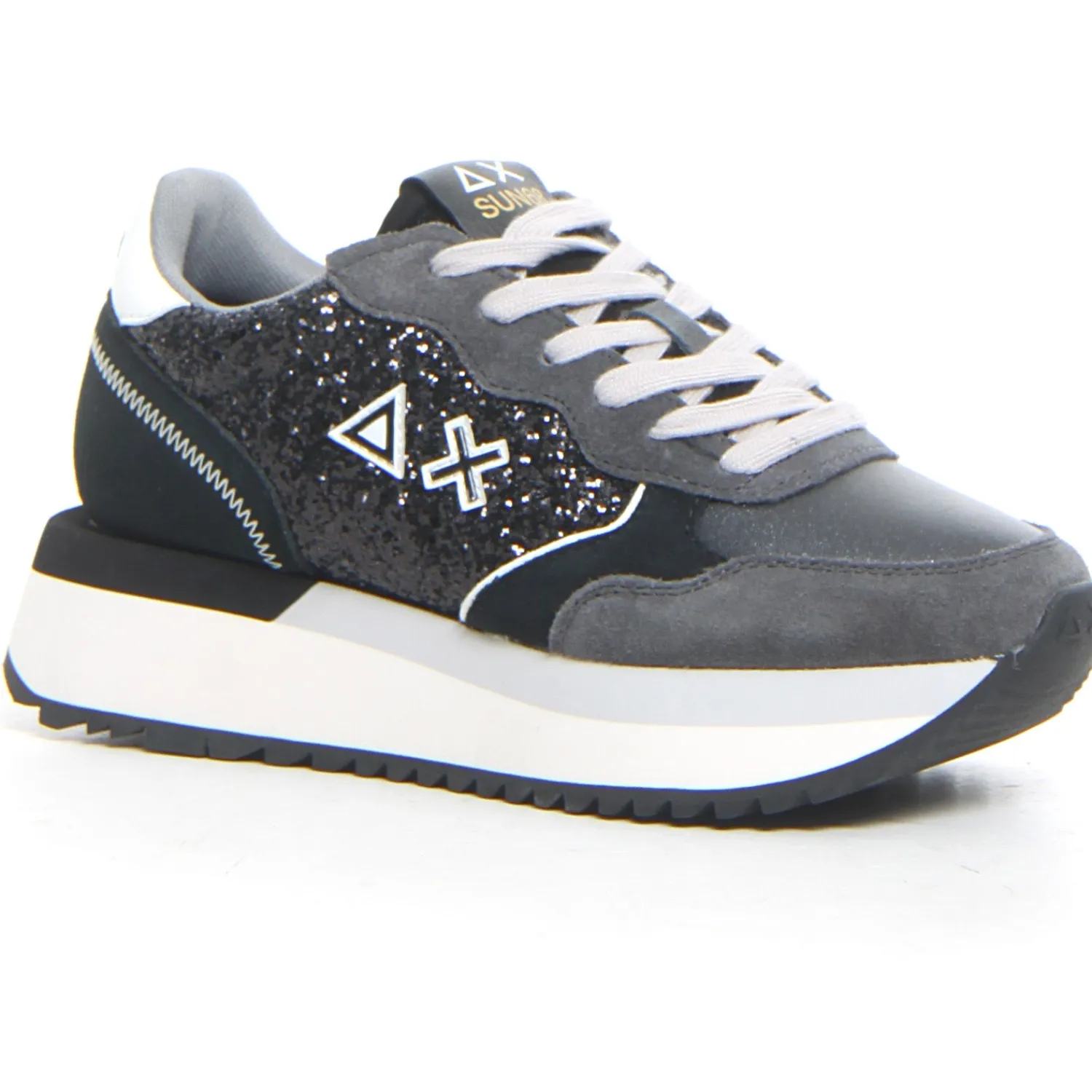 Donna SUN68 Sneakers<Big ally glitter