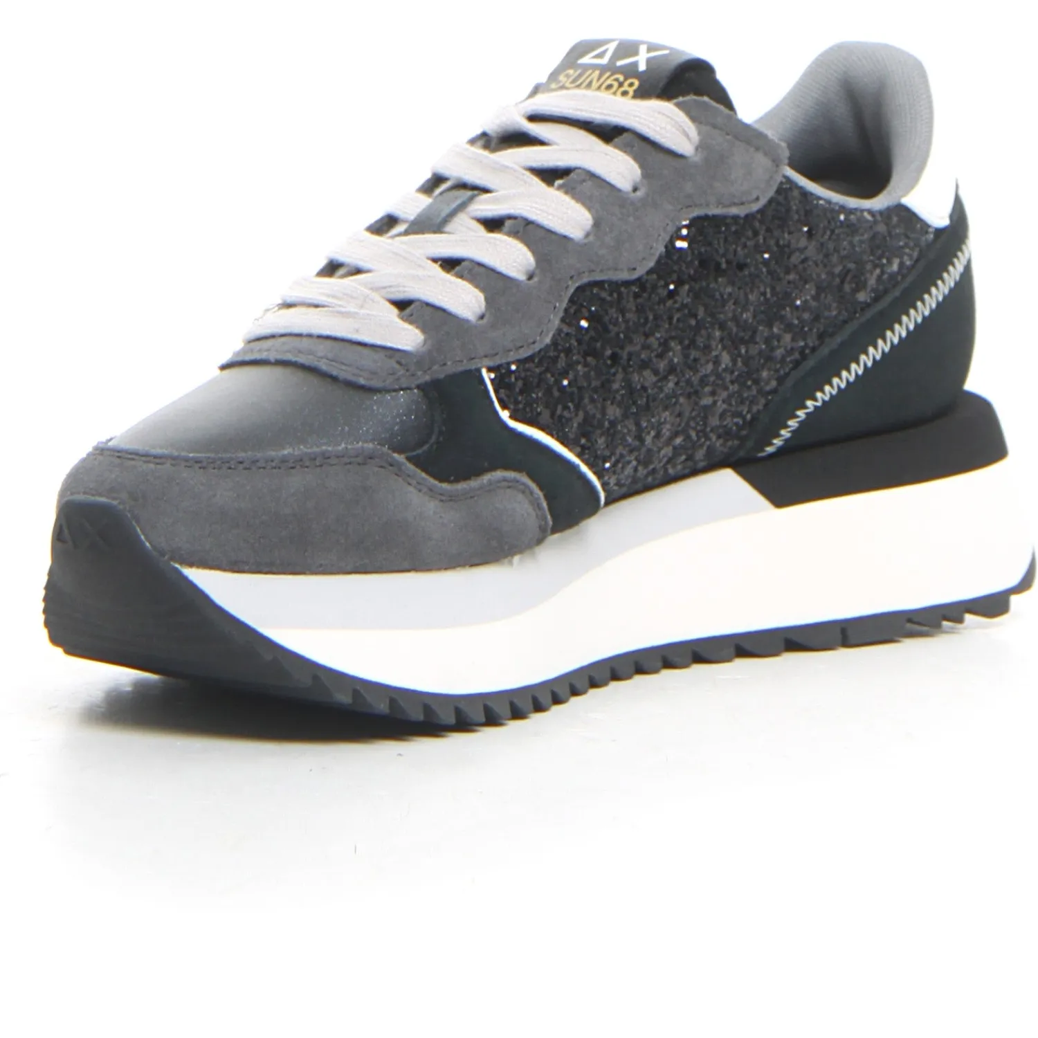 Donna SUN68 Sneakers<Big ally glitter