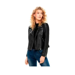 Donna ONLY Capispalla<GEMMA FAUX LEATHER BIKER