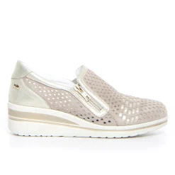Donna VALLEVERDE Comfort<Mocassino con zeppa