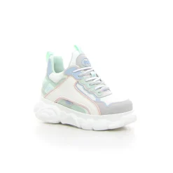 Donna BUFFALO Sneakers<Old chai sneaker con zeppa