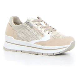 Donna IGIu0026CO Sneakers<Sneaker con zeppa IGI&CO