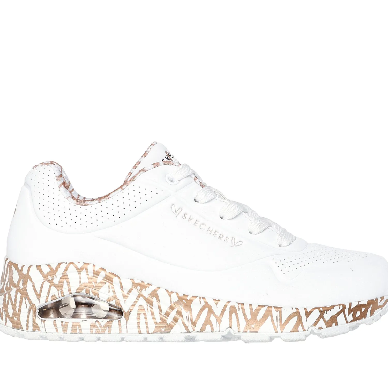 Donna SKECHERS Sneakers Sportive<Uno Loving Love sneaker
